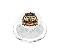 Carnaval des Corbeaux Funhaus Cirque Halloween PopSockets PopGrip pour MagSafe