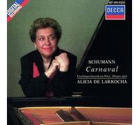 ALICIA DE LARROCHA - CARNAVAL/FASCHINGSSCHWANK AUS WIEN CD NEUF SCHUMANN,ROBERT