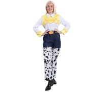 Carnavalife Déguisement Jessie Cowgirl Cowgirl sans chapeau pour adulte pour Halloween, fête Cosplay Nouvel An Taille M