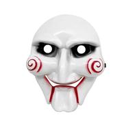 Carnavalife Masque Saw Assassin, Halloween Clown Billy, Masque Horreur Film pour Adulte