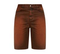 Carne Bollente - Short en jean brodé - Homme - Shorts - Brun - Taille: W26
