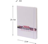 Carnet à croquis / Sketch Book - format A4 (21x29,7cm) - 80 feuilles - 140g - blanc - Royal Talens