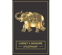 CARNET A MEMOIRE D'ELEPHANT: CARNET DE MOTS DE PASSE | TRES UTILE POUR GARDER VOS MOTS DE PASSE ET IDENTIFIANTS INTERNET | REPERTOIRE DE A à Z | FORMAT TRES PRATIQUE 15X22 CM