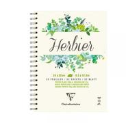 Carnet À Spirale Herbier - 24x32cm - 64 Pages - Clairefontaine
