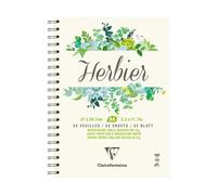 Carnet à spirale Herbier - A4 - 64 pages - Clairefontaine