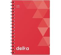 Carnet À Spirales A5, Pages Lignées, Reliure À Spirale Durable, Papier De Qualité Supérieure Pour L'école, Le Bureau Et La Prise De Notes, Polyvalent (Rouge Corail, 1 Pièce)