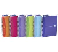 Carnet à spirales Oxford "My Colours" DIN A5 ligné 90 feuilles couleur aléatoire (1 pièce)