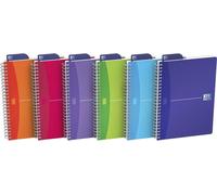 Carnet à spirales Oxford "My Colours" quadrillé DIN A5 90 feuilles couleur aléatoire (1 pièce)