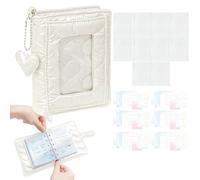 Carnet à spirales pour collage et album, couverture avec poche et pages transparentes M5 pour étudiantes, étudiantes, femmes, adolescentes, maison, chambre, école et