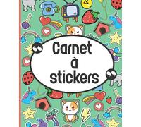 Carnet à stickers: 100 pages vierges pour coller et collectionner les Autocollants