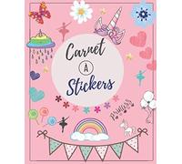 Carnet à Stickers: Carnet à STickers: Carnet à STickers Vierge Fille pour Coller et Collectionner les Autocollants | Livre d'activité-Dessins - ... | 19*23cm | 80 pages | Idéal cadeau à offrir