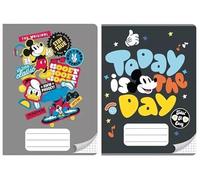 Carnet A5/32K à carreaux Mickey Mouse (10 pièces)