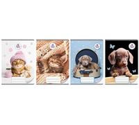Carnet A5/32K ligne The Sweet Pets (10 pièces)