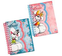 Carnet A6 Diddl modèle aléatoire spirale