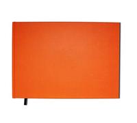 Carnet, album, baby shower, journal : scrapbooking - Format A4 paysage - Couverture mate - Qualité premium - UTTSCHEID (Orange)