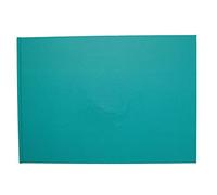 Carnet, album, baby shower, journal : scrapbooking - Format A4 paysage - Couverture mate - Qualité premium - UTTSCHEID (Bleu)