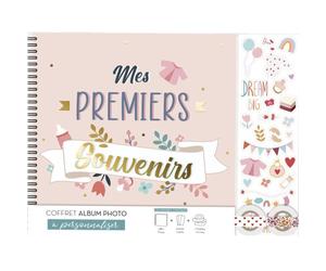 Carnet Album Photos Premiers Souvenirs Rose