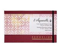 Carnet aquarelle - 13 x 21 cm - 20 feuilles - 300 g Multicolore G