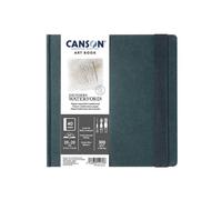 CANSON Art Book Saunders Waterford - Carnet format paysage 40 pages 20x20cm papier aquarelle grain fin 300g/m²