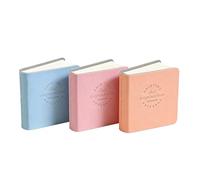 Carnet Aquarelle - 3 Pièces Carré Carnet Croquis, Couverture Rigide Grain Fin, Petit Bloc Art | Cahier Peinture Portable Pour Ados Artistes Débutants Voyage École Cours Plein Air Dessin