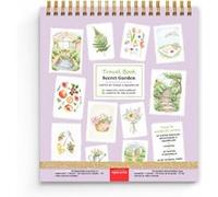 Carnet aquarelle La Petite Epicerie Travel Book Thème Jardin secret