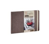Carnet Aquarelle Teinté Beige 200 G Sur M² 60 Pages