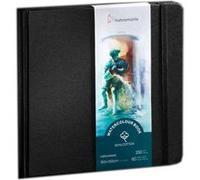 Carnet aquarelle - Watercolour book - 100% coton - 250g/m² - 30 feuilles grain fin - 19,5x19,5cm - Hahnemühle