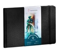 Carnet aquarelle - Watercolour book - 100% coton - 250g/m² - 30 feuilles grain fin - Paysage - A6 - Hahnemühle