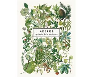 Carnet Arbres Galerie de botanique - Les Jolies Planches - Jolies Planches - broché - Carnet (de voyage, intime, de notes)