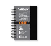 Carnet Art Book One Canson - Croquis - 10,2 x 15,2 cm - 100 g - 80 feuilles