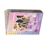 Carnet Autocollants de Scrapbooking pour Animaux Mignons