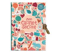 Carnet - Auzou - Mon carnet secret - Cadenas fourni - Fiches à remplir - Pages créatives