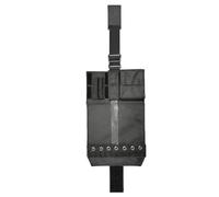 Carnet avec genouillère avec sangle pour les jambes pour les opérateurs de camions Air Team avec sections amovibles pour ranger des notes. Genouillère de travail à l'extérieur