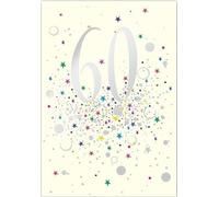 Carnet B6 avec enveloppe anniversaire 60