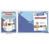 Carnet B6 BD + enveloppe Design #19 anniversaire