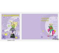 Carnet B6 BD + enveloppe Design n° 31 anniversaire