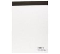 Carnet Black Block 29,7x21cm - Papier Jaune Quadrille 5x5 - 70 Feuillets