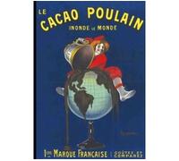 Carnet blanc, Affiche Cacao Poulain - Leonetto Cappiello - Hachette Bnf - broché - Livre