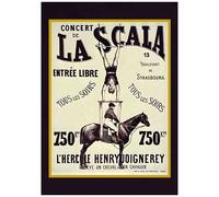 Carnet Blanc, Affiche La Scala "L'hercule