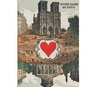 Carnet Blanc, Carte À Jouer, Notre-Dame-De-Paris