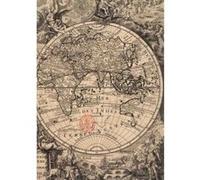 Carnet Blanc, Carte générale du monde, 1741 Collectif (Auteur)