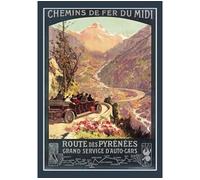 Carnet blanc Chemins de fer du midi - F. Hugo d'Alési - Hachette Bnf - broché - Livre