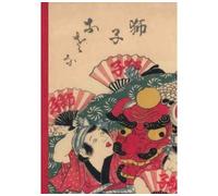 Carnet Blanc, Estampe Danseurs au dragon, Japon 19e - Collectif - Hachette Bnf - broché - Livre