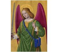Carnet Blanc, Heures Anne de Bretagne, Ange à l'épée - Collectif - Hachette Bnf - broché - Livre