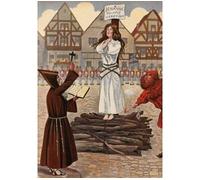 Carnet blanc : Jouons à l'histoire : Jeanne d'Arc - Job - Hachette Bnf - broché - Livre