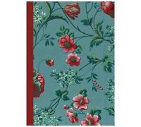 Carnet Blanc, motif Fleurs, Papier peint 18e - Collectif - Hachette Bnf - broché - Livre