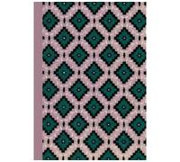 Carnet Blanc, motif Losanges, Papier peint 18e - Collectif - Hachette Bnf - broché - Livre