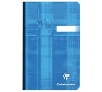 Clairefontaine Carnet reliure brochure 11×17 cm – 192 p. petits carreaux – Papier 90 g