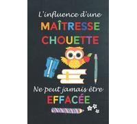 Carnet cadeau maitresse chouette: Cadeau d'appréciation Super Sympa