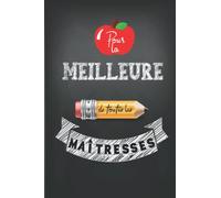 Carnet cadeau maîtresse d'école: SUPER MAITRESSE